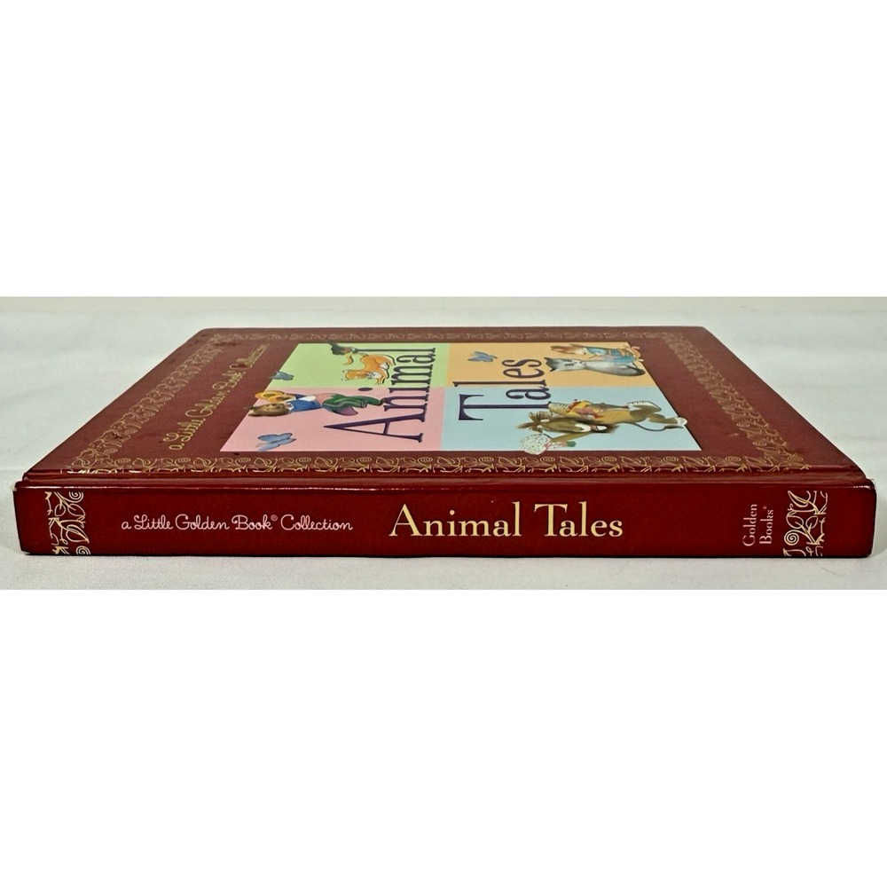 Golden Books Animal Tales Little Golden Book Collection Kids Red Gold Gilded - Picture 5 of 10